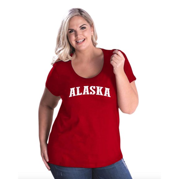 Normal is Boring - Women's Plus Size Curvy T-Shirt, up to Size 28 - Alaska