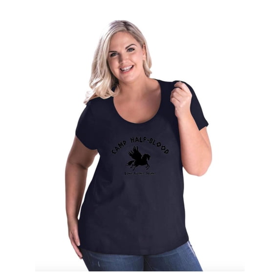 Normal is Boring - Women's Plus Size Curvy T-Shirt, up to Size 28 - Camp Half Blood Demigods