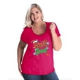 thumbnail image 1 of Normal is Boring - Women's Plus Size Curvy T-Shirt, up to Size 28 - Christmas Dear Santa, 1 of 5