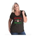 thumbnail image 1 of Normal is Boring - Women's Plus Size Curvy T-Shirt, up to Size 28 - Christmas Wrapper, 1 of 5