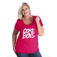 thumbnail image 1 of Normal is Boring - Women's Plus Size Curvy T-Shirt, up to Size 28 - Coke Boys, 1 of 5