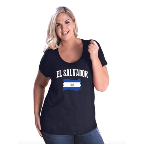 Normal is Boring - Women's Plus Size Curvy T-Shirt, up to Size 28 - El Salvador