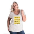 thumbnail image 1 of Normal is Boring - Women's Plus Size Curvy T-Shirt, up to Size 28 - Emoji Group, 1 of 5