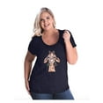 thumbnail image 1 of NIB - Women's Plus Size Curvy T-Shirt - Giraffe, 1 of 4