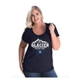 thumbnail image 1 of Normal is Boring - Women's Plus Size Curvy T-Shirt, up to Size 28 - Glacier National Park, 1 of 4