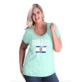 thumbnail image 1 of Normal is Boring - Women's Plus Size Curvy T-Shirt, up to Size 28 - Israel, 1 of 4