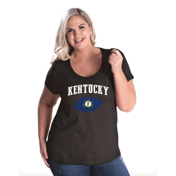 Normal is Boring - Women's Plus Size Curvy T-Shirt, up to Size 28 - Kentucky