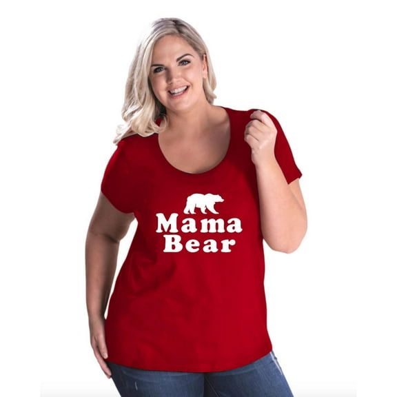 Normal is Boring - Women's Plus Size Curvy T-Shirt, up to Size 28 - Mama Bear