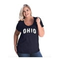 thumbnail image 1 of Normal is Boring - Women's Plus Size Curvy T-Shirt, up to Size 28 - Ohio, 1 of 4