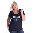thumbnail image 1 of Normal is Boring - Women's Plus Size Curvy T-Shirt, up to Size 28 - Oregon, 1 of 4