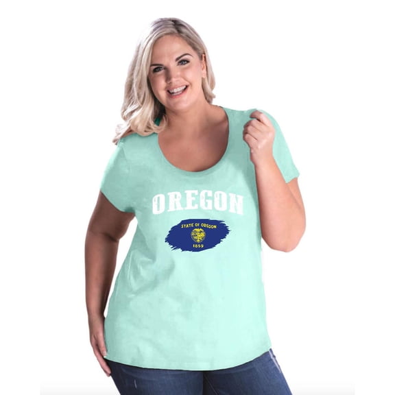 Normal is Boring - Women's Plus Size Curvy T-Shirt, up to Size 28 - Oregon