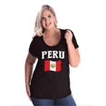 thumbnail image 1 of Normal is Boring - Women's Plus Size Curvy T-Shirt, up to Size 28 - Peru, 1 of 5