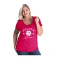 thumbnail image 1 of Normal is Boring - Women's Plus Size Curvy T-Shirt, up to Size 28 - Soccer Mom, 1 of 5