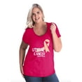thumbnail image 1 of NIB - Women's Plus Size Curvy T-Shirt - Uterine Cancer, 1 of 4