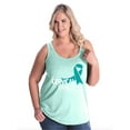thumbnail image 1 of NIB - Women's Plus Size Tank Top - Cervical Cancer, 1 of 3