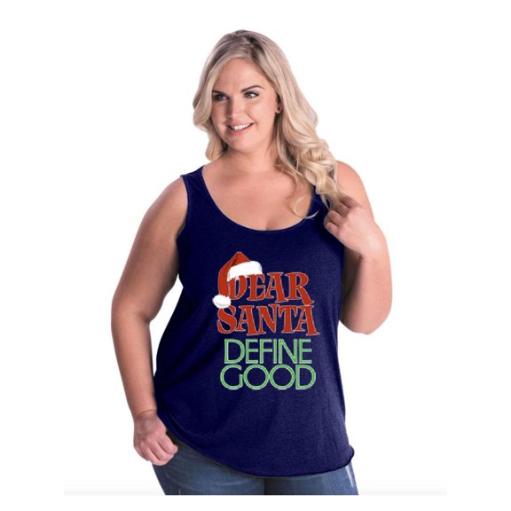 Normal is Boring - Women's Plus Size Tank Top, up to Size 28 - Christmas Define Good
