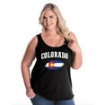 thumbnail image 1 of Normal is Boring - Women's Plus Size Tank Top, up to Size 28 - Colorado Flag, 1 of 5
