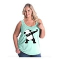 thumbnail image 1 of Normal is Boring - Women's Plus Size Tank Top, up to Size 28 - Dancing Panda, 1 of 4