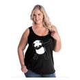 thumbnail image 1 of Normal is Boring - Women's Plus Size Tank Top, up to Size 28 - Dancing Panda, 1 of 5