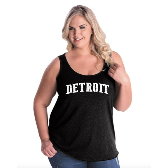 Normal is Boring - Women's Plus Size Tank Top, up to Size 28 - Detroit