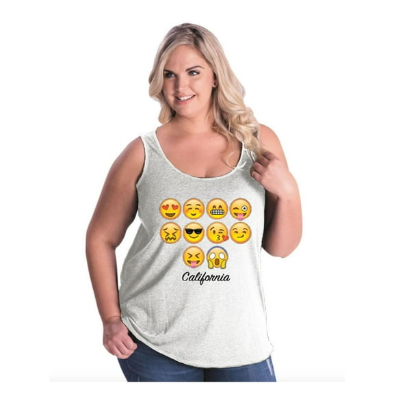 Normal is Boring - Women's Plus Size Tank Top, up to Size 28 - Emoji Entourage