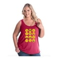 thumbnail image 1 of Normal is Boring - Women's Plus Size Tank Top, up to Size 28 - Emoji Group, 1 of 5