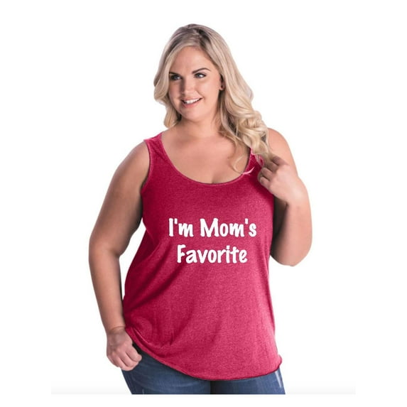 Normal is Boring - Women's Plus Size Tank Top, up to Size 28 - I'm Mom's Favorite