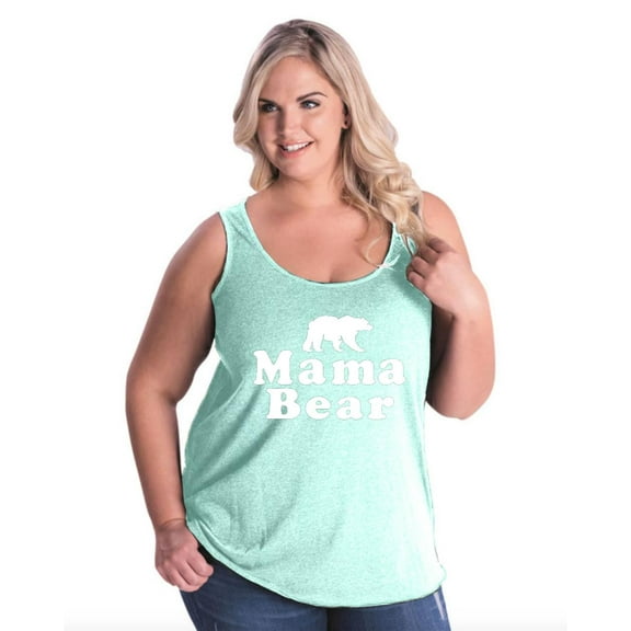 Normal is Boring - Women's Plus Size Tank Top, up to Size 28 - Mama Bear