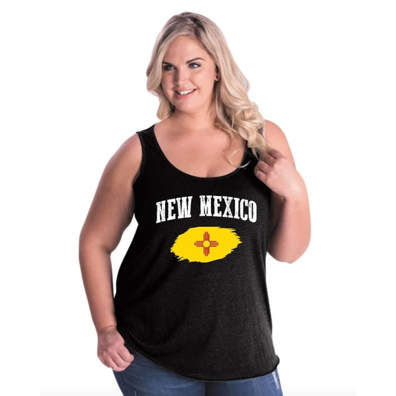 Normal is Boring - Women's Plus Size Tank Top, up to Size 28 - New Mexico
