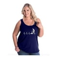 thumbnail image 1 of NIB - Women's Plus Size Tank Top - Sailing Heartbeat, 1 of 4