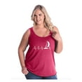 thumbnail image 1 of NIB - Women's Plus Size Tank Top - Sailing Heartbeat, 1 of 5