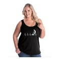 thumbnail image 1 of NIB - Women's Plus Size Tank Top - Sailing Heartbeat, 1 of 5