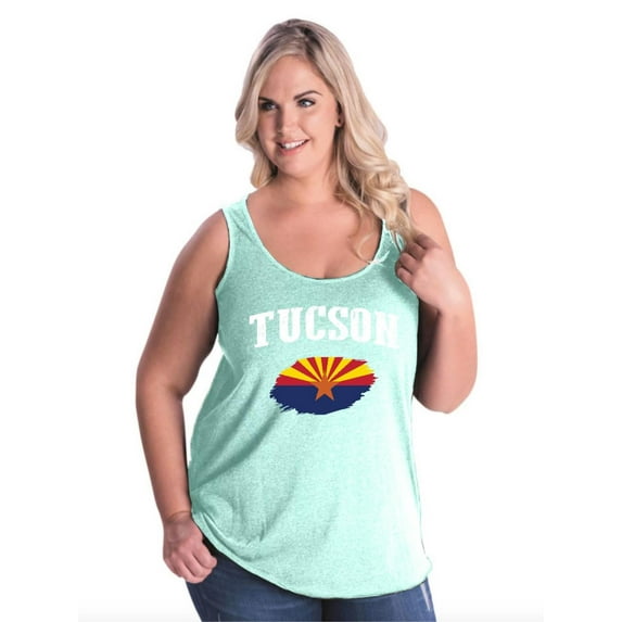 NIB - Women's Plus Size Tank Top - Tucson Arizona Flag