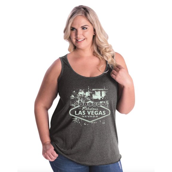 Normal is Boring - Women's Plus Size Tank Top, up to Size 28 - Welcome to Las Vegas Nevada