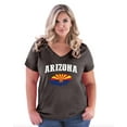 thumbnail image 1 of Normal is Boring - Women's Plus Size V-neck T-Shirt, up to Size 28 - Arizona, 1 of 5