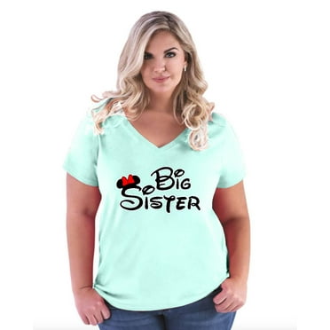Normal is Boring - Women's Plus Size V-neck T-Shirt, up to Size 28 - Big Sister