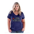 thumbnail image 1 of NIB - Women's Plus Size V-neck T-Shirt - Big Sister, 1 of 3