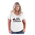 thumbnail image 1 of Normal is Boring - Women's Plus Size V-neck T-Shirt, up to Size 28 - Big Sister, 1 of 5
