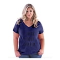 thumbnail image 1 of NIB - Women's Plus Size V-neck T-Shirt - I Speak Fluent Sarcasm, 1 of 3