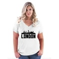 thumbnail image 1 of Normal is Boring - Women's Plus Size V-neck T-Shirt, up to Size 28 - London, 1 of 5