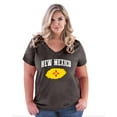 thumbnail image 1 of Normal is Boring - Women's Plus Size V-neck T-Shirt, up to Size 28 - New Mexico, 1 of 5