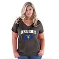 thumbnail image 1 of Normal is Boring - Women's Plus Size V-neck T-Shirt, up to Size 28 - Oregon, 1 of 5