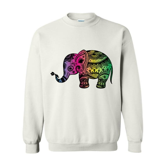 Normal is Boring - Women's Plus Sweatshirts and Hoodies - Elephant