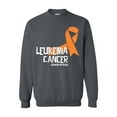 thumbnail image 1 of NIB - Women's Plus Sweatshirts and Hoodies - Leukemia Cancer, 1 of 5
