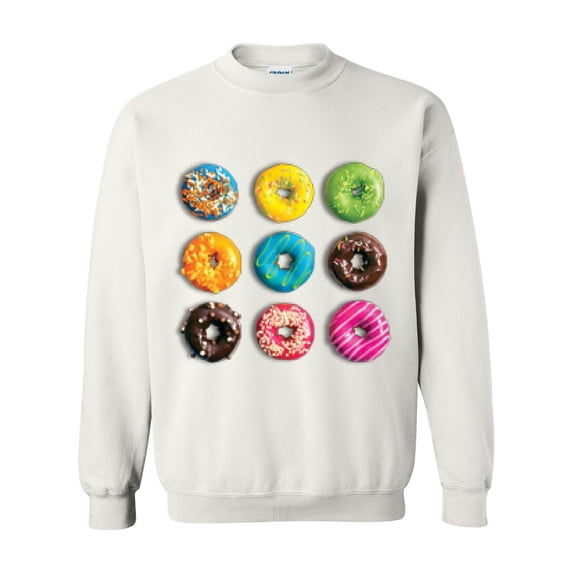 Normal is Boring - Women's Plus Sweatshirts and Hoodies - Love Food Donuts Doughnuts