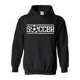 thumbnail image 1 of Normal is Boring - Women's Plus Sweatshirts and Hoodies, up to Size 5XL - Soccer With Ball, 1 of 5