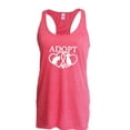 thumbnail image 1 of NIB - Women's Racerback Tank Top - Adopt Animal Rescue, 1 of 5