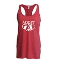thumbnail image 1 of NIB - Women's Racerback Tank Top - Adopt Animal Rescue, 1 of 5