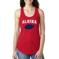 thumbnail image 1 of NIB - Women's Racerback Tank Top - Alaska Flag, 1 of 5