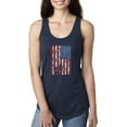thumbnail image 1 of Normal is Boring - Women's Racerback Tank Top, up to Women Size 2XL - American Flag 4th of July, 1 of 5